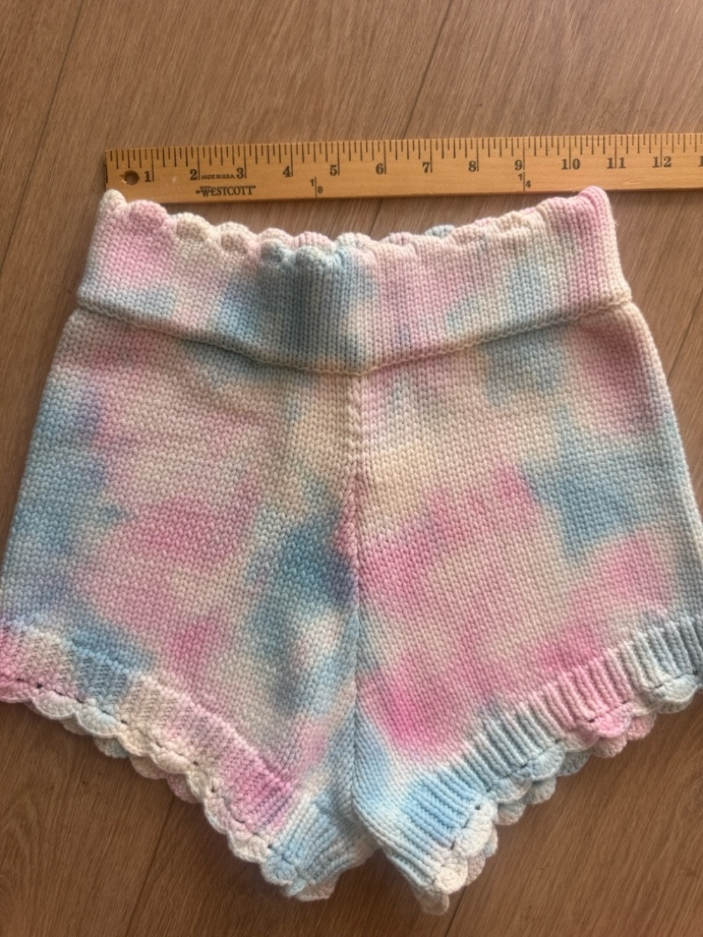 LoveShackFancy Karissa Short Cotton Candy Hand Dye Size XS - Picture 11 of 13
